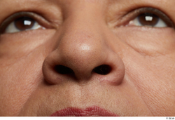 Face Nose Skin Woman Chubby Wrinkles Studio photo references